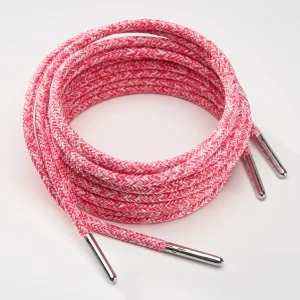 tieme-up Round shoelaces Fuschia ethnik